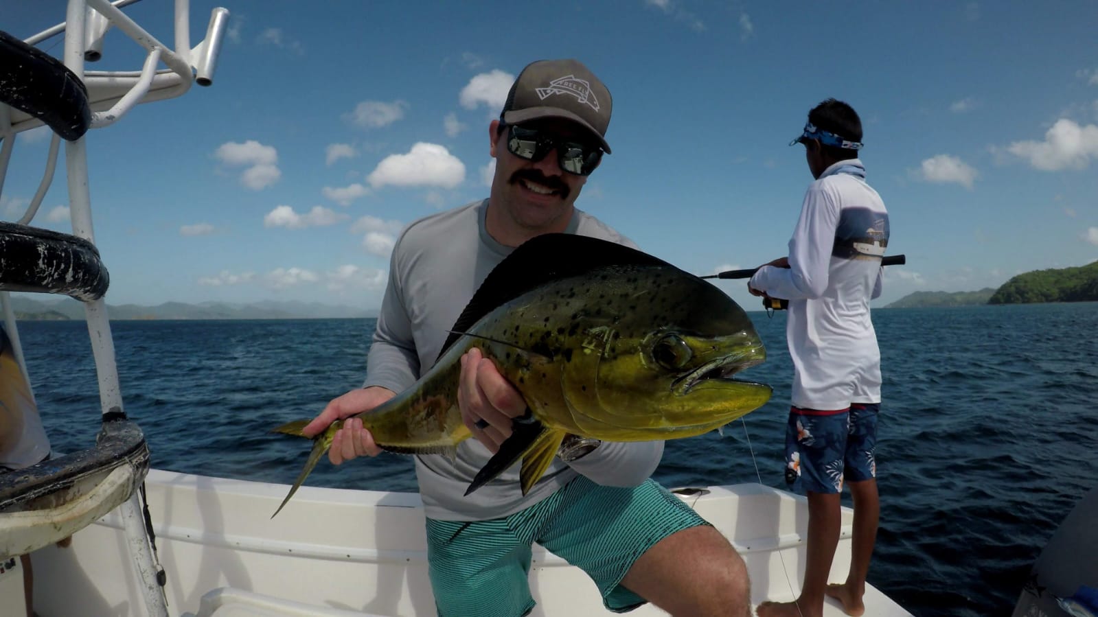 Dorado on fly