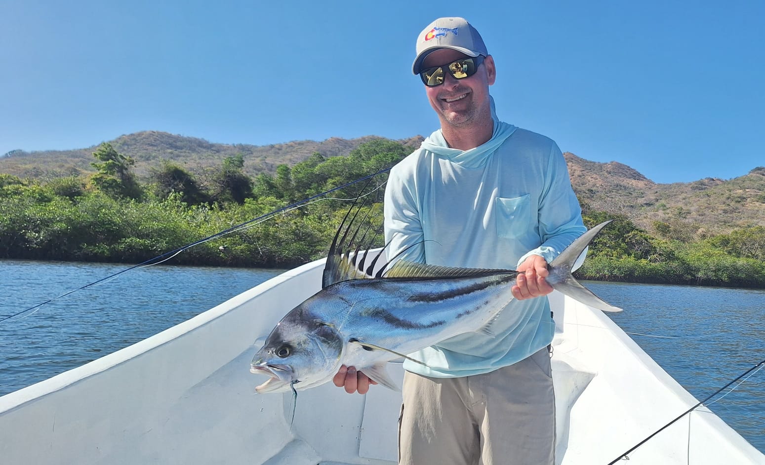 Roosterfish catch